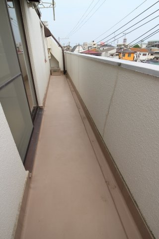 シャトー滝ノ茶屋のバルコニー