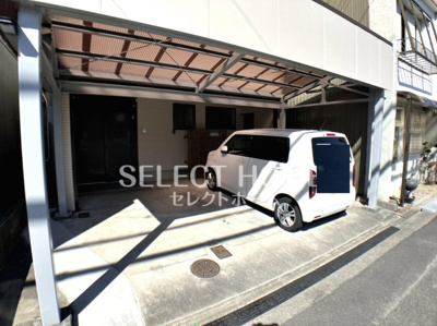【駐車場】 | 明大寺町池下貸家 | カースペースがあります