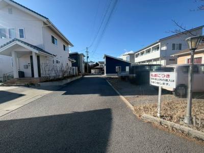 【前面道路含む現地写真】 | 北佐久郡御代田町大字塩野　平屋　