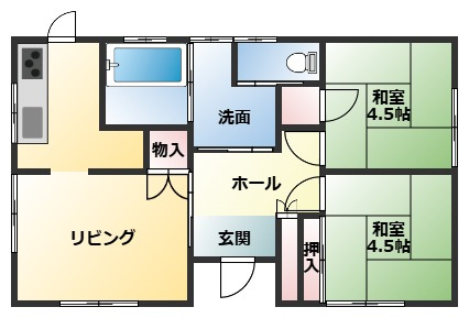 【間取り】 | 北佐久郡御代田町大字塩野　平屋　