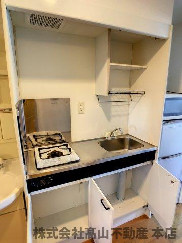 宗像市栄町の賃貸マンションのキッチン