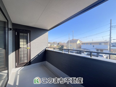【バルコニー】 | LiveleGarden.S八千代東原　3号棟 | 雨でも安心のインナーバルコニーです！
