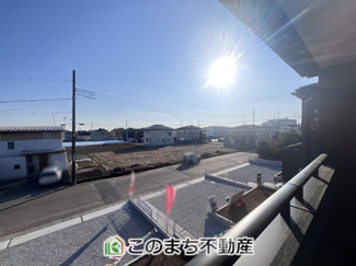 【展望】 | LiveleGarden.S八千代東原　3号棟 | バルコニーからの眺めです！
