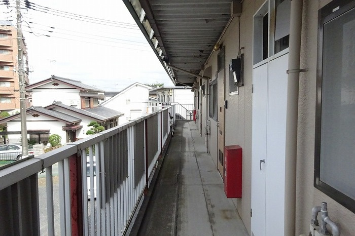 ダイハイツ８５のエントランス|落ち着いたエントランスです