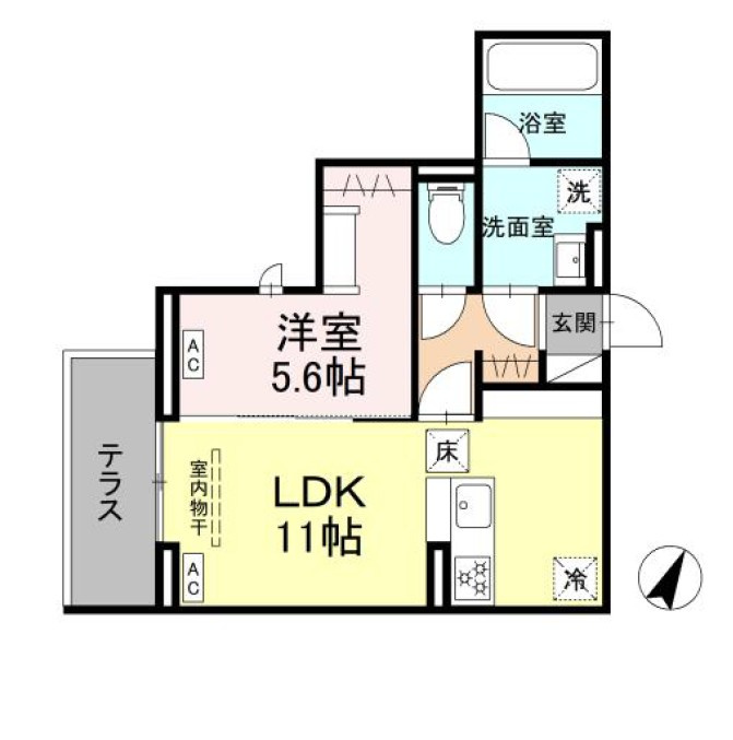 川崎市麻生区万福寺１丁目のアパート