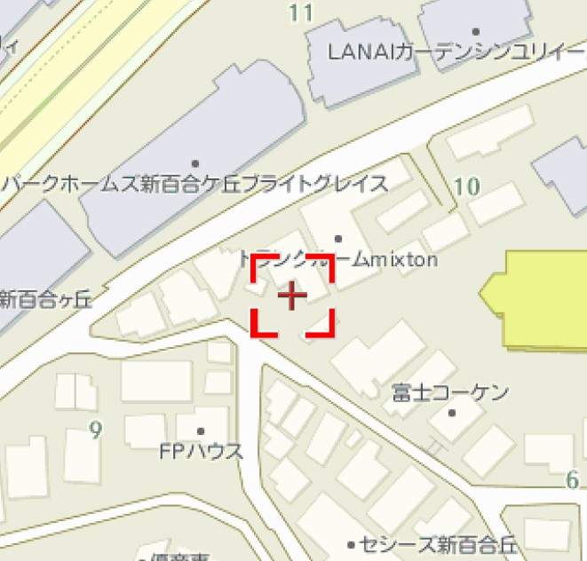 川崎市麻生区万福寺１丁目のアパートの外観パース|建設地