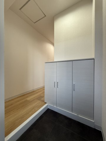 エクセルライフ我孫子の玄関