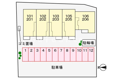 【区画図】 | マノワール磯城