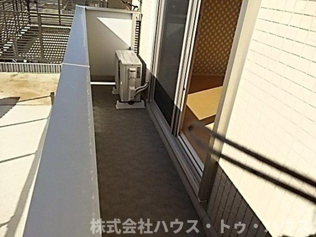 サニーウェル　Ｂのバルコニー
