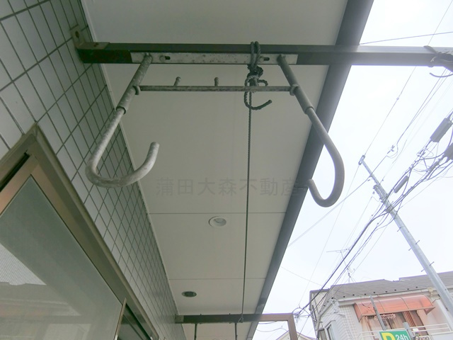 ヴィラフジの設備|物干し器具