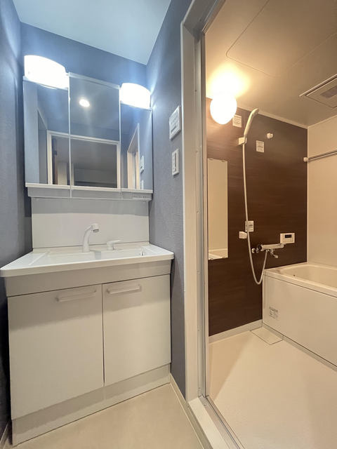 ベラカーサノースの浴室