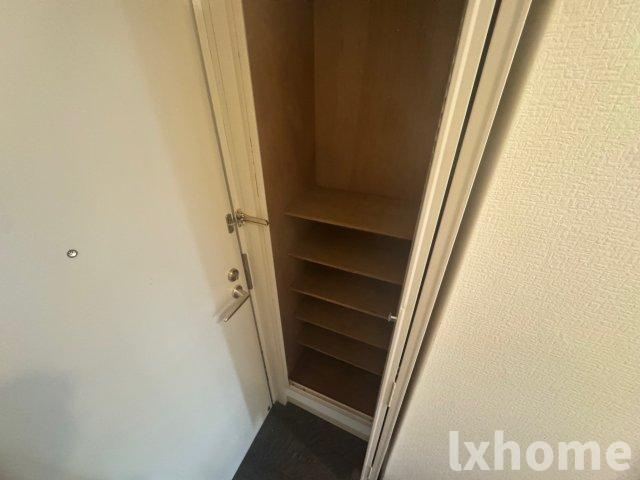 サンフォレスト新中条の収納|収納のためのスペースです