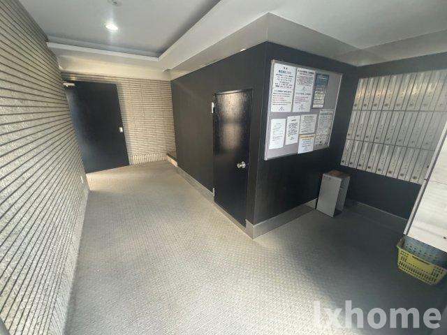 サンフォレスト新中条のロビー|清潔なロビーです