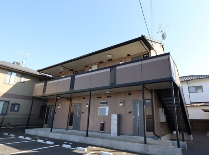 ディアフラッツＥＢＡの外観|外はこのようになっています