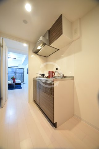 ラグゼ難波南のキッチン|Luxe難波南　キッチン・廊下