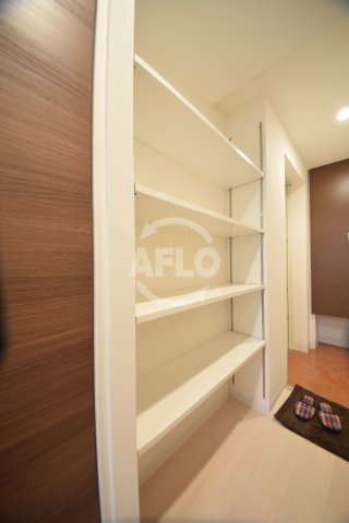 ラグゼ難波南の玄関|Luxe難波南　棚