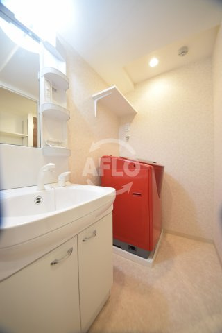 ラグゼ難波南の洗面所|Luxe難波南　洗面所