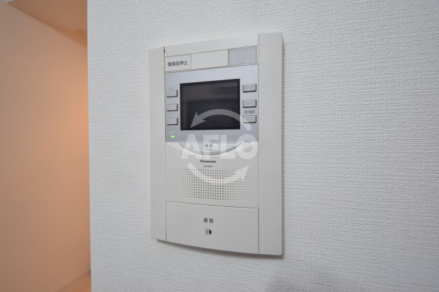 ラグゼ難波南のセキュリティ|Luxe難波南　モニター付きインターホン