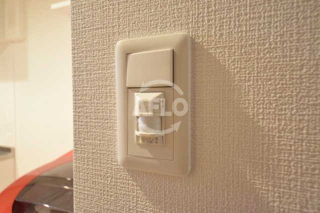 ラグゼ難波南の設備|Luxe難波南　人感センサー付き照明