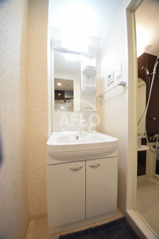 ラグゼ難波南の独立洗面台|Luxe難波南　独立洗面台