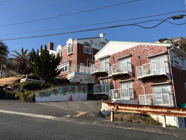下田市　白浜の前面道路含む現地写真