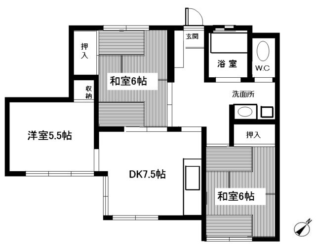 【間取り】 | ハイツ池沢