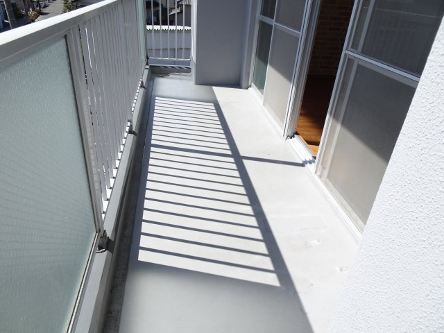 リバティ大垣のバルコニー