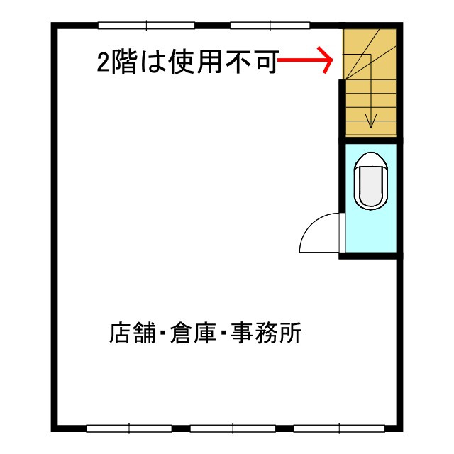 大内町浅田テナントの間取り