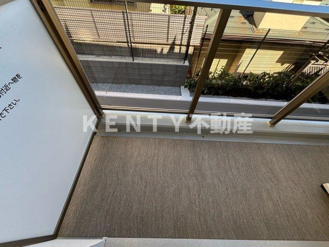 【バルコニー】 | クラリティア馬込 | 暖かな日差しのふりそそぐバルコニー