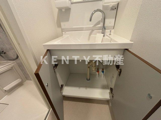 【洗面所】 | クラリティア馬込 | 広い洗面スペース