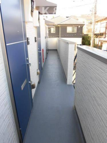 プランドール増尾台のバルコニー|広々としたバルコニーです