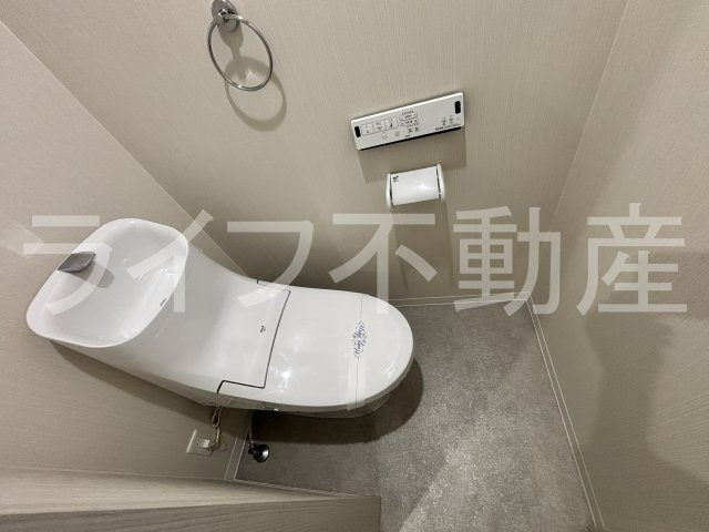 アート東大阪Bのトイレ|コンパクトで使いやすいトイレです