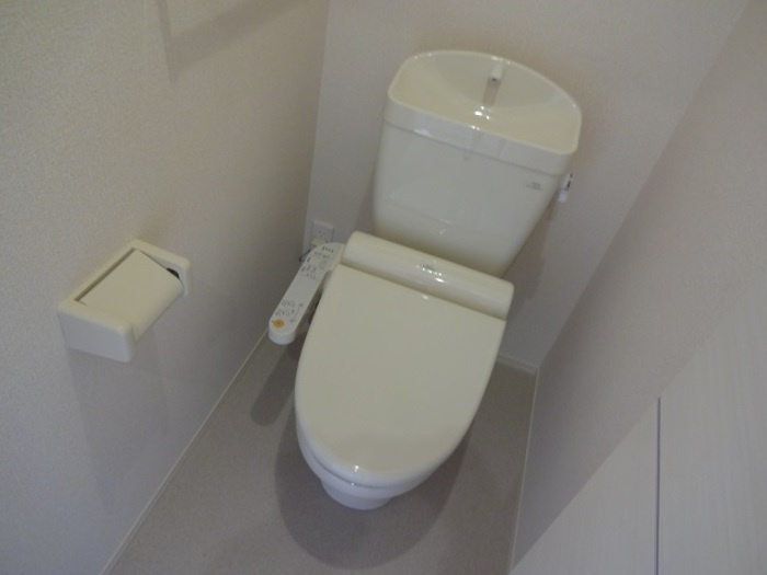 パークドオートム　Ｃのトイレ|トイレもきれいです
