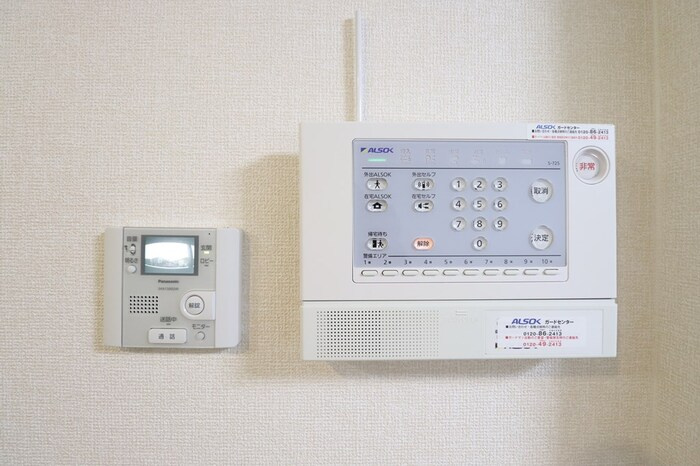 パークドオートム　Ｃのセキュリティ|モニターインターフォンです