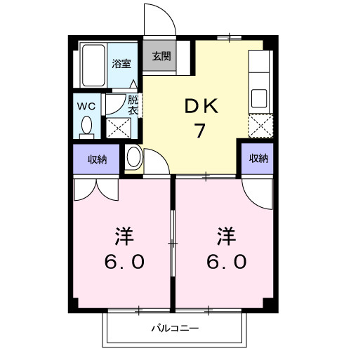 エクセレント’９５の間取り
