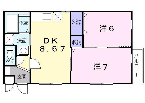 クアトロの間取り