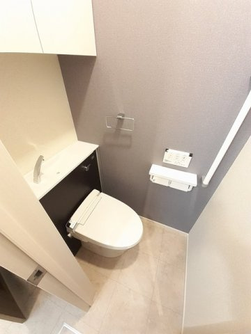 ピュアステージⅡのトイレ|ゆったりとした空間のトイレです