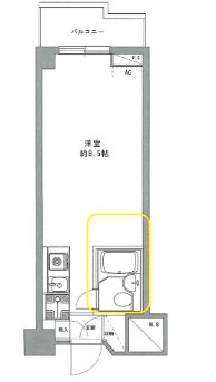 【間取り】 | 三越ゼームス坂マンション