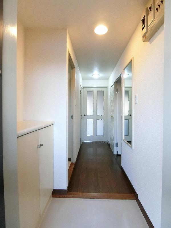 ファミールハイツ久留米弐番館の玄関|落ち着いた玄関です