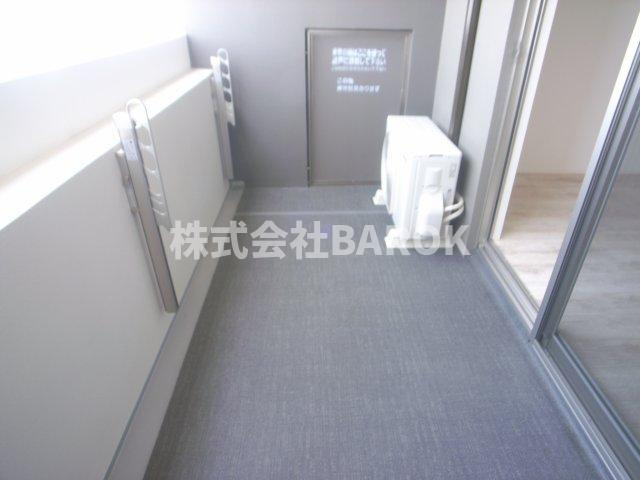 トラストレジデンス博多駅南のバルコニー