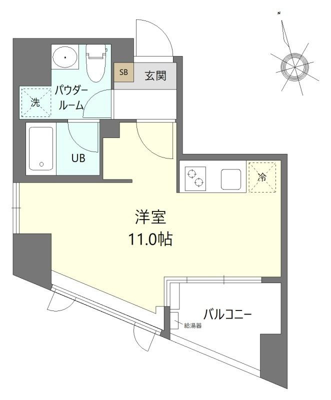 エンデュランス松戸の間取り