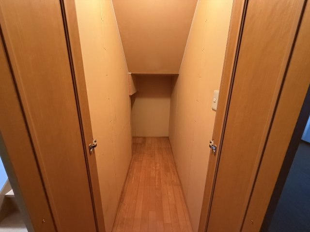 前橋市六供町四丁目　二世帯中古住宅の収納|階段下収納