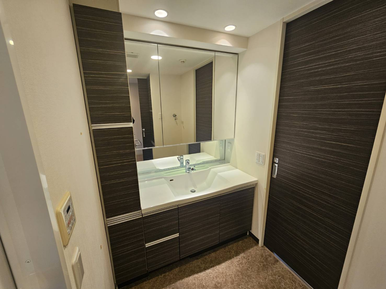 ワコーレヒルズ苦楽園MIRAIの洗面所