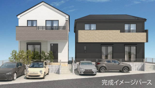 横浜市旭区今宿西町 新築戸建て【仲介手数料無料】カースペース2台
