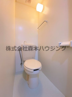 【トイレ】 | 　M.エトワール | ゆったりとした空間のトイレです