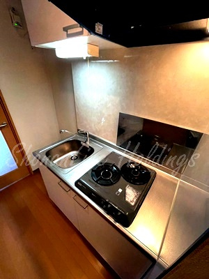 ベルヌーブ ラビのキッチン|ガス2口コンロ♪