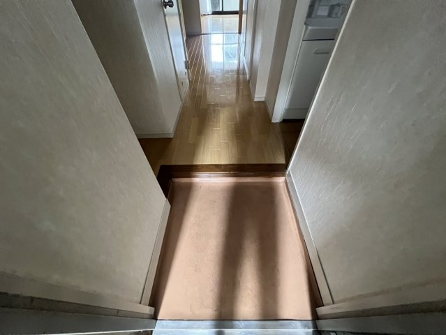 ブレーンハイム柴山の玄関