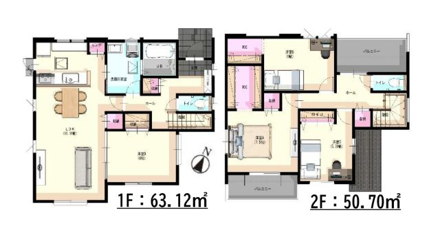 福岡市西区周船寺2丁目第2-2棟（8号棟）
