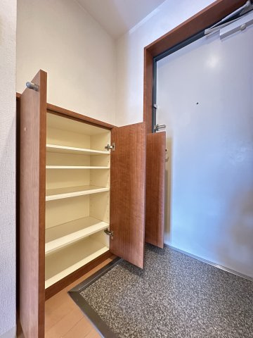 浪速コートの収納