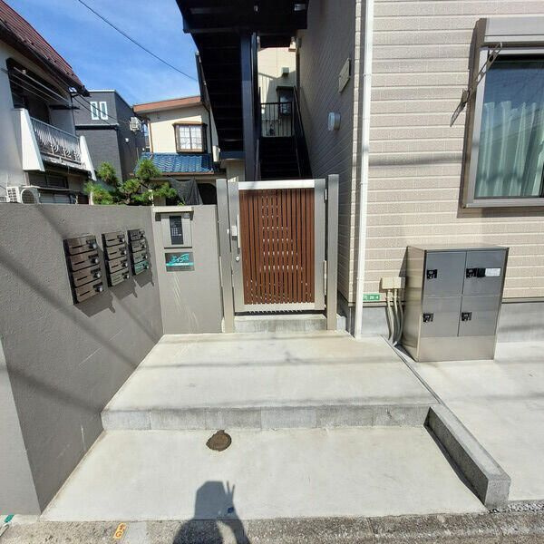 エクセルコート上石神井のエントランス